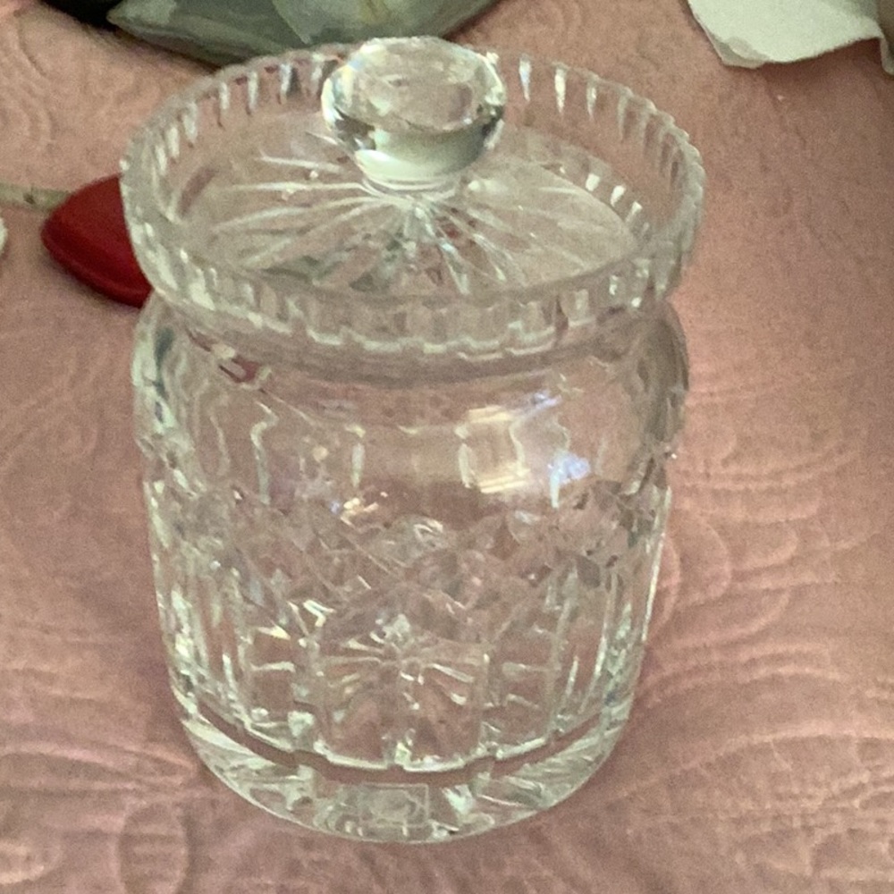 Waterford Lismore Biscuit, Cookie, Candy Jar